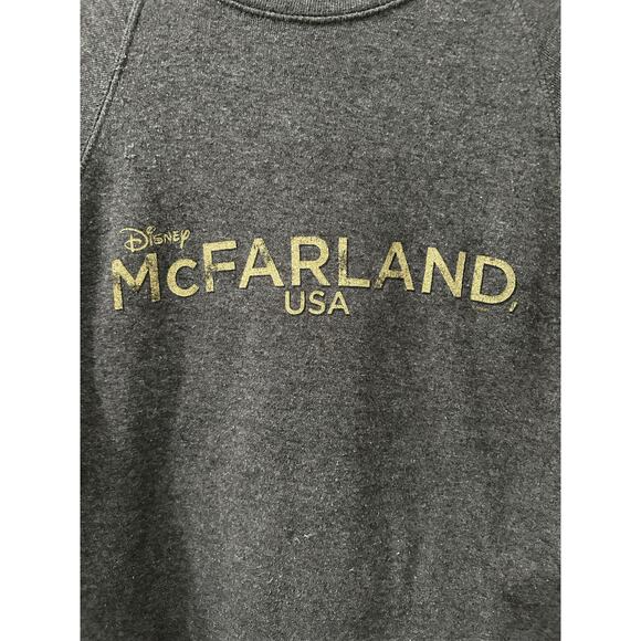 McFarland, USA Disney Gray Sweatshirt Size Medium - Picture 3 of 6